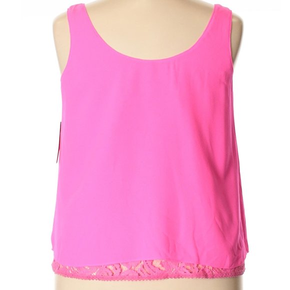 Curvy Pink Lace-Blouse - Plus Size 3X - (NEW) - Picture 2 of 3